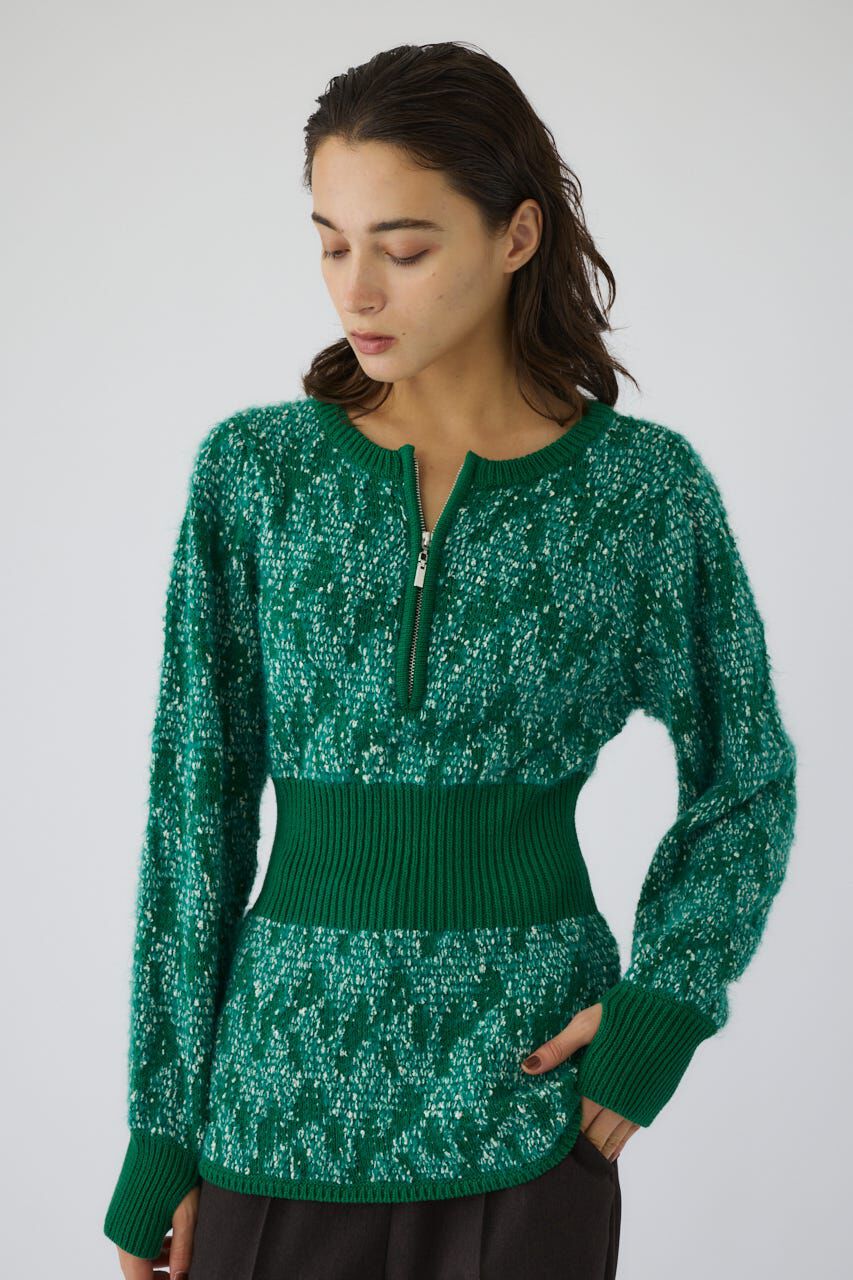 RIM.ARK 「Waist switching knit tops」|ニット・セーター|