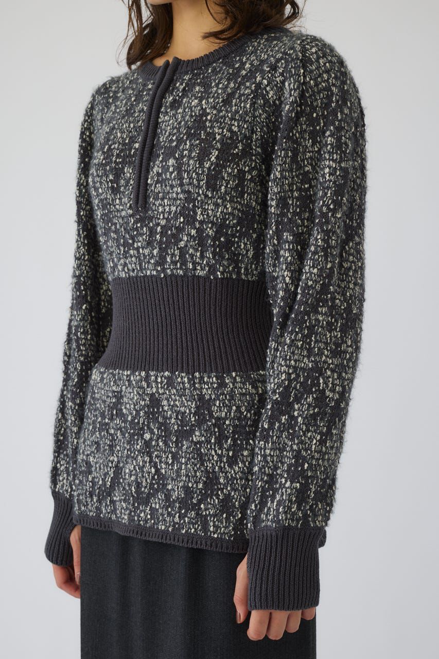 RIM.ARK 「Waist switching knit tops」|ニット・セーター|