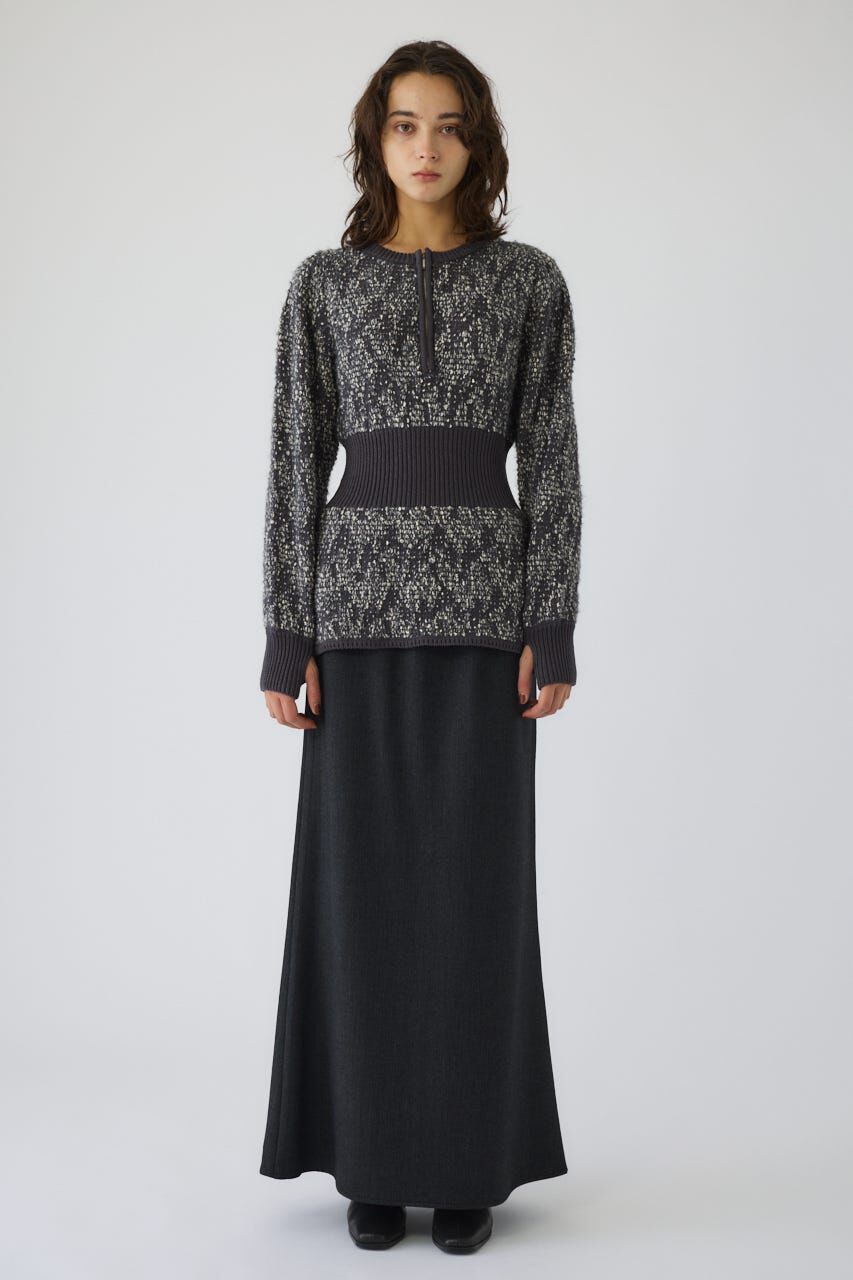 RIM.ARK 「Waist switching knit tops」|ニット・セーター|