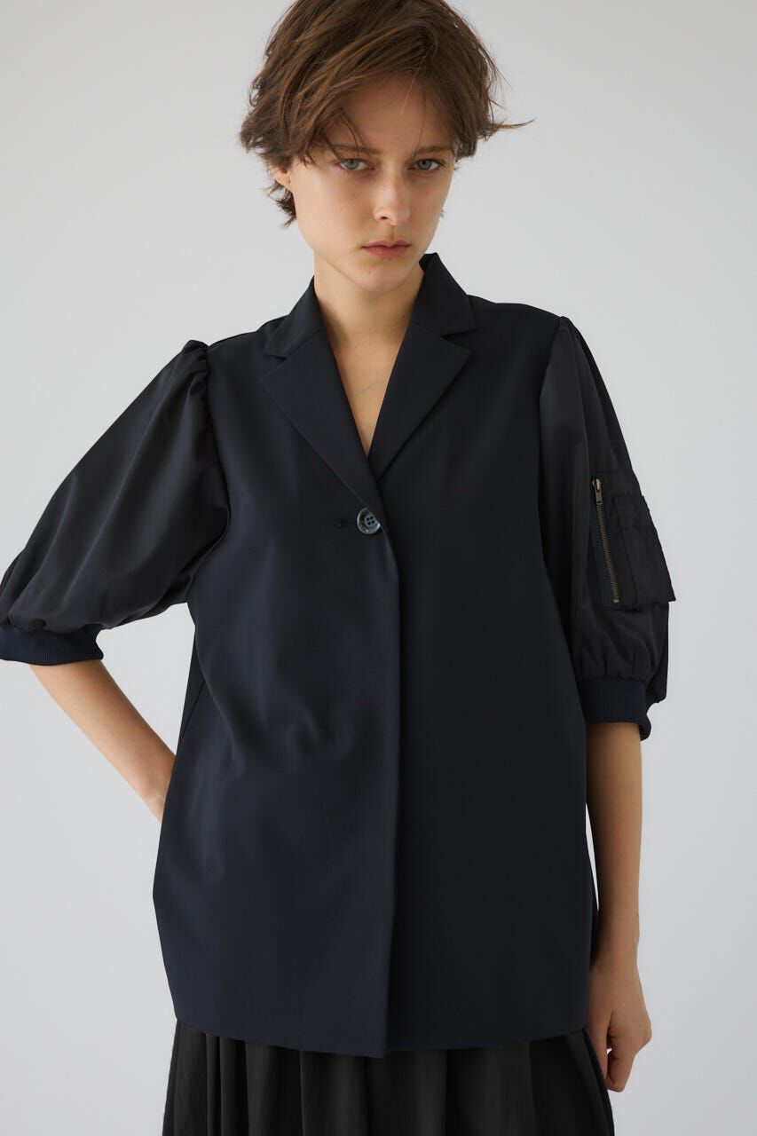 RIM.ARK 「MA-1 sleeve SH」|シャツ・ブラウス|