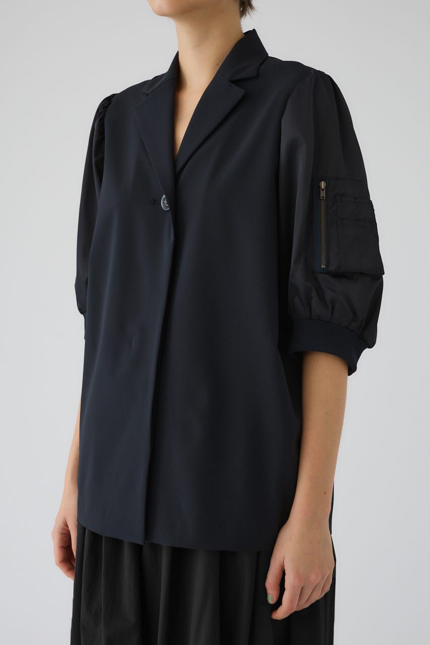 RIM.ARK 「MA-1 sleeve SH」|シャツ・ブラウス|