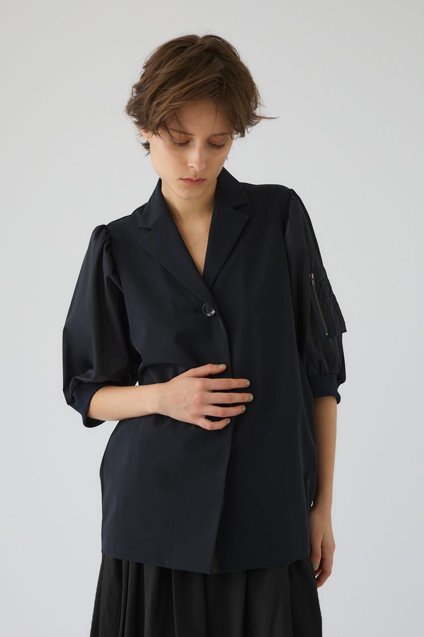 RIM.ARK 「MA-1 sleeve SH」|シャツ・ブラウス|