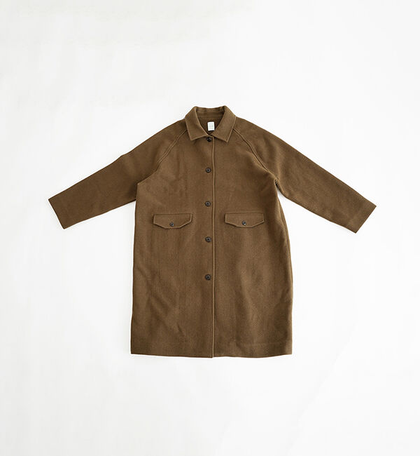 休日と詩「waiting for the sun&ldquo;long&rdquo;」|ステンカラーコート|