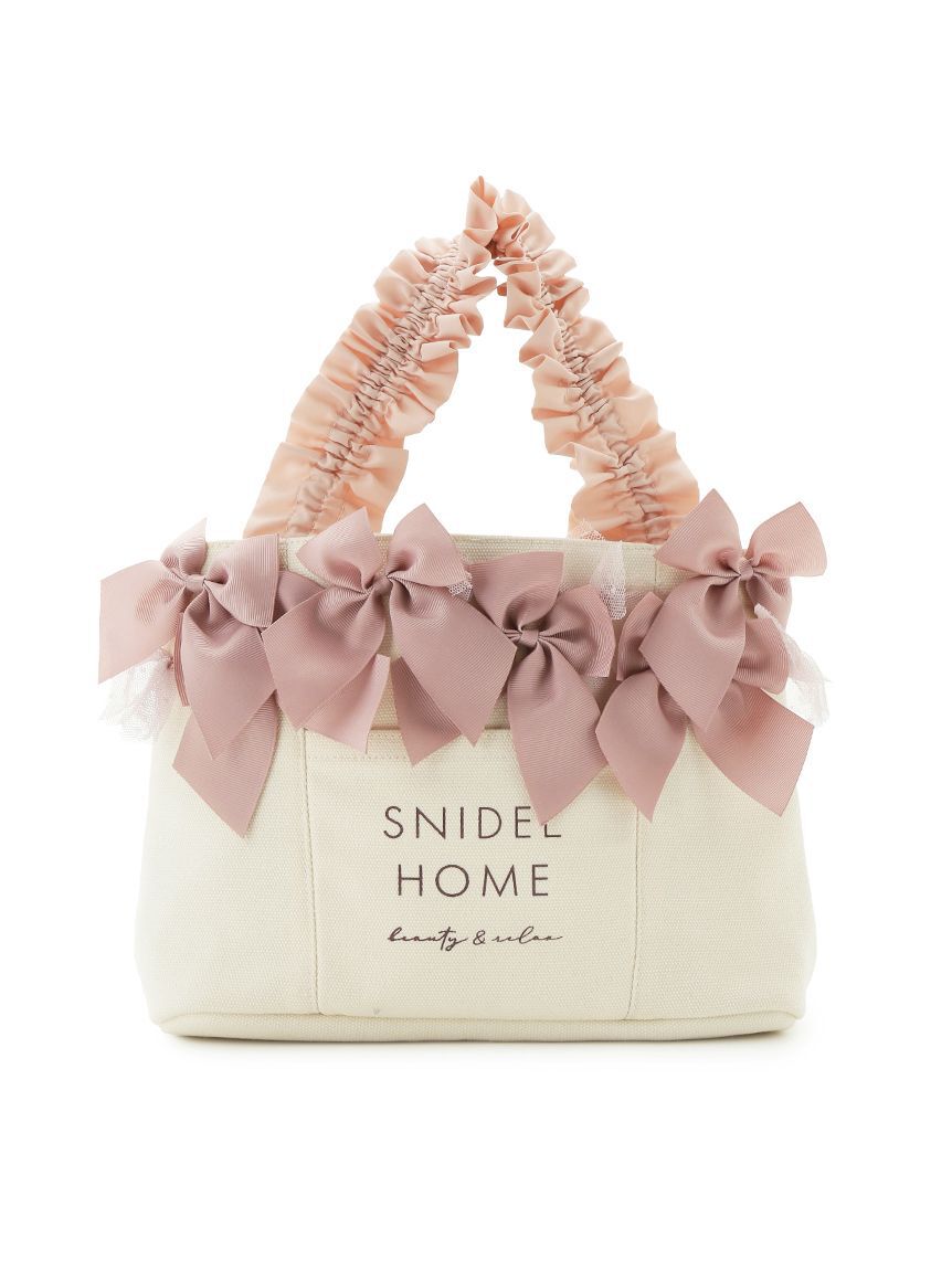 SNIDEL HOME「リボンバッグ」|トートバッグ|
