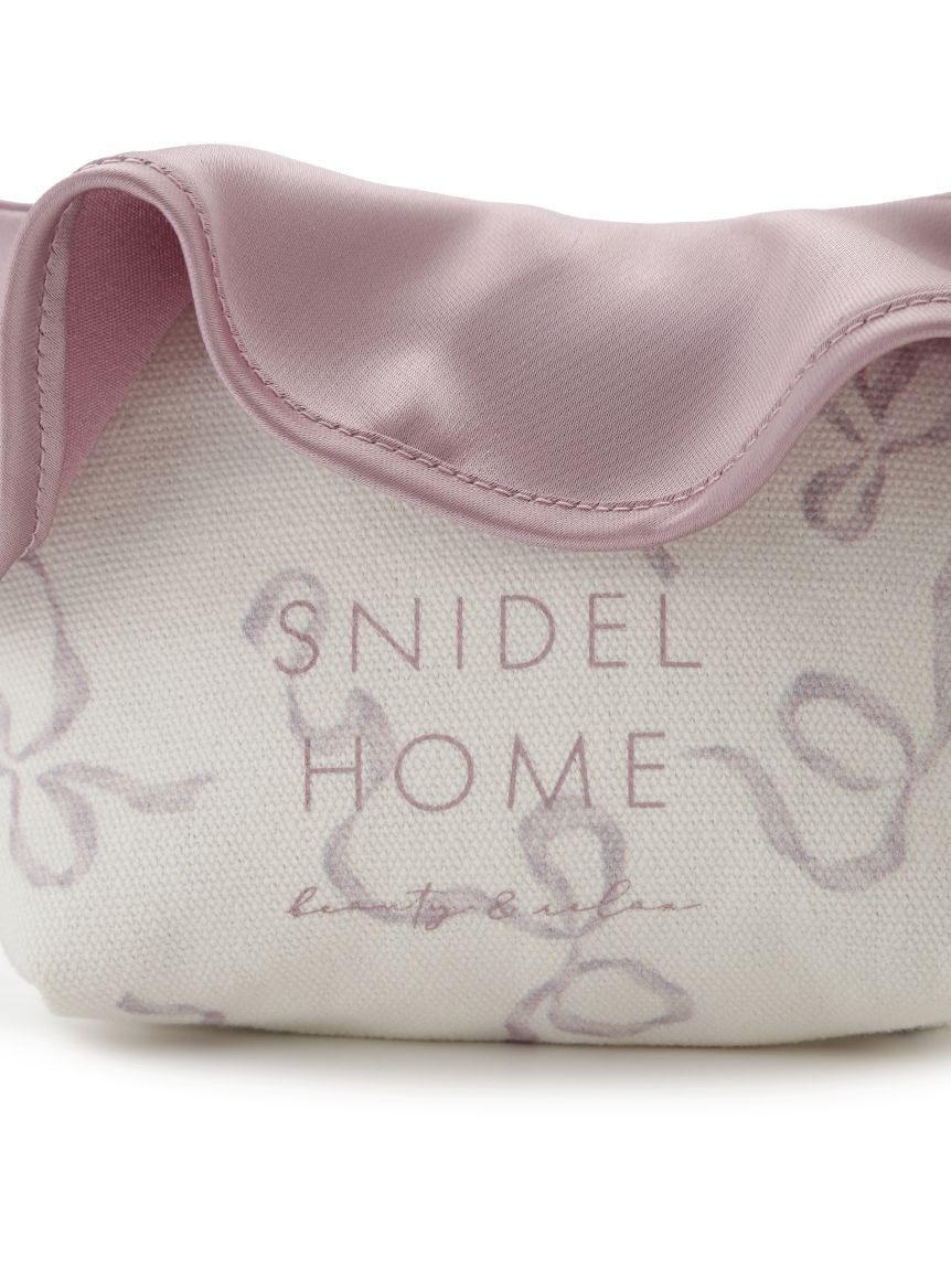 SNIDEL HOME「オーガニックキャンバスポーチ（RIBBON）」|ポーチ|