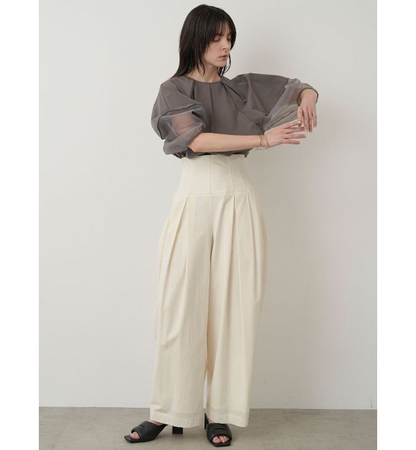 ELENDEEK「CORSET LIKE TUCKED PT」|その他|