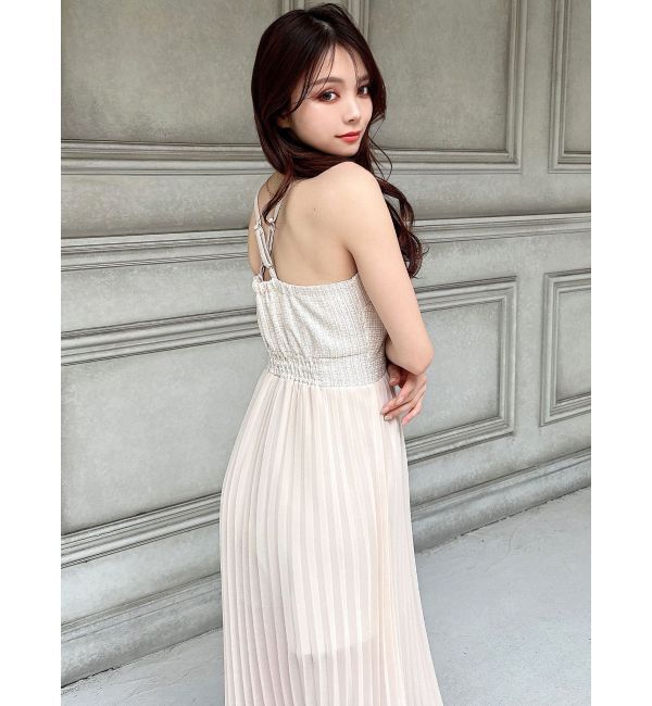 RESEXXY「ツイードレイヤードワンピース」|ワンピース|