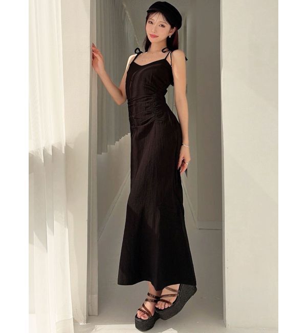 RESEXXY「ショルダーリボンマーメイドキャミワンピース」|ワンピース|