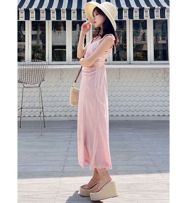 RESEXXY「ショルダーリボンマーメイドキャミワンピース」|ワンピース|