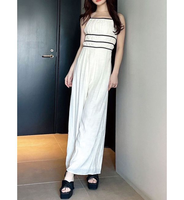 RESEXXY「シフォンキャミコンビネゾン」|オールインワン|