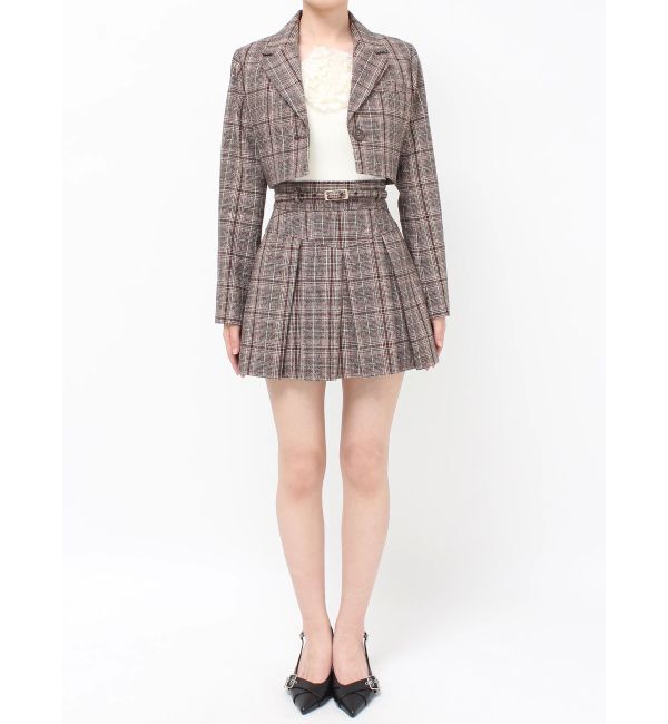 RESEXXY「クロップドジャケット【セットアップ着用可能】」|テーラードジャケット|