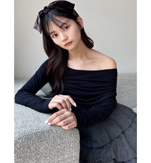 RESEXXY「アシンメトリーカットトップス」|Tシャツ・カットソー|