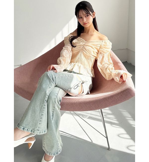 RESEXXY「レイヤードオフショルブラウス」|シャツ・ブラウス|