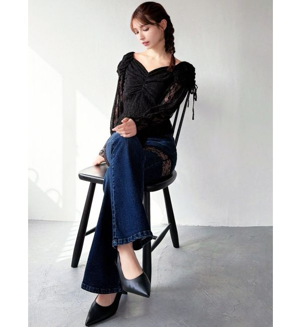 RESEXXY「レイヤードオフショルブラウス」|シャツ・ブラウス|