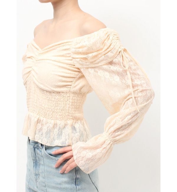 RESEXXY「レイヤードオフショルブラウス」|シャツ・ブラウス|