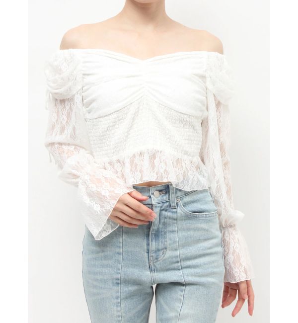 RESEXXY「レイヤードオフショルブラウス」|シャツ・ブラウス|