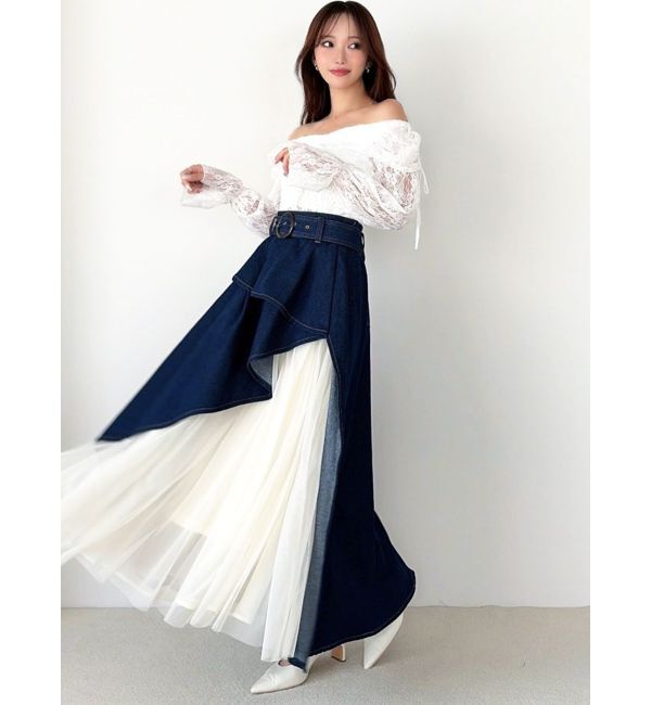 RESEXXY「レイヤードオフショルブラウス」|シャツ・ブラウス|