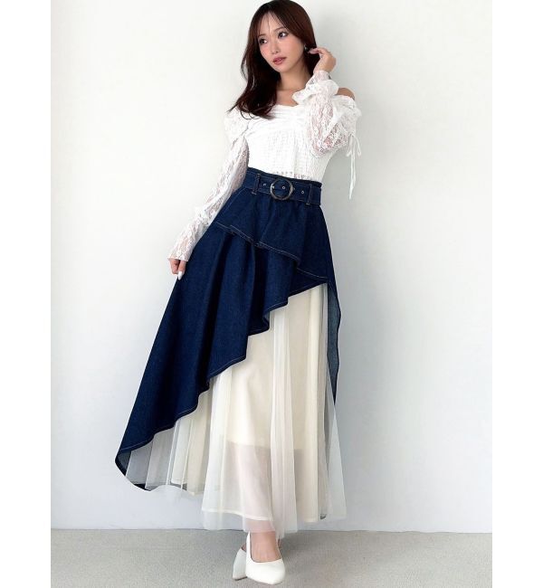 RESEXXY「レイヤードオフショルブラウス」|シャツ・ブラウス|