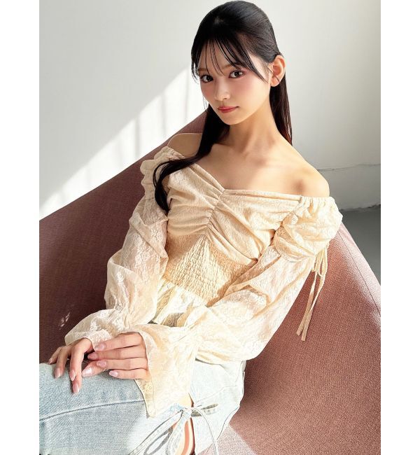 RESEXXY「レイヤードオフショルブラウス」|シャツ・ブラウス|