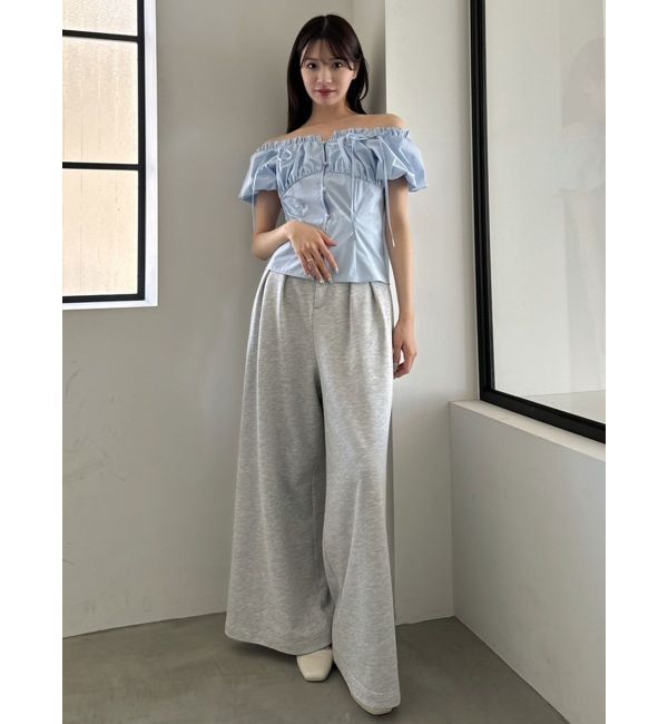 dazzlin「2WAYバルーンスリーブギャザーブラウス」|シャツ・ブラウス|