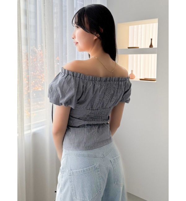 dazzlin「2WAYバルーンスリーブギャザーブラウス」|シャツ・ブラウス|