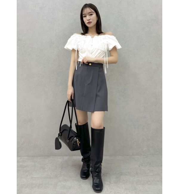 dazzlin「2WAYバルーンスリーブギャザーブラウス」|シャツ・ブラウス|