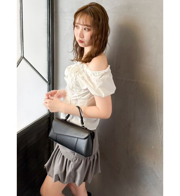 dazzlin「2WAYバルーンスリーブギャザーブラウス」|シャツ・ブラウス|