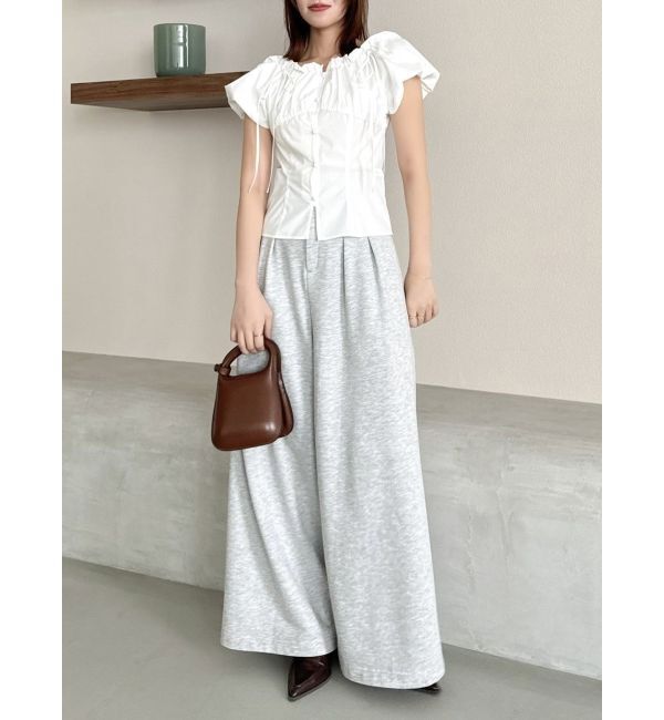 dazzlin「2WAYバルーンスリーブギャザーブラウス」|シャツ・ブラウス|