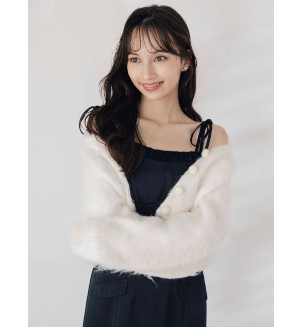 dazzlin「レイヤードライクリボンキャミワンピース」|ワンピース|