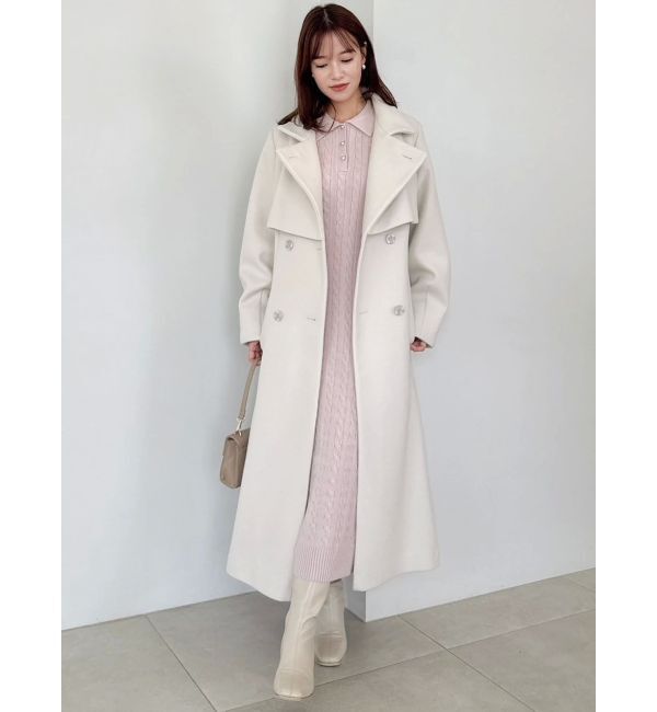 dazzlin「【POLO BCSコラボ/20周年記念復刻！】ケーブルポロニットワンピース」|ワンピース|