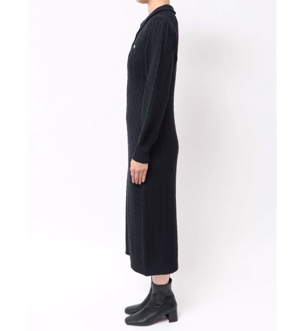 dazzlin「【POLO BCSコラボ/20周年記念復刻！】ケーブルポロニットワンピース」|ワンピース|