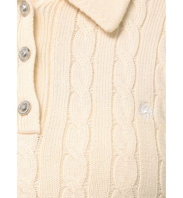 dazzlin「【POLO BCSコラボ/20周年記念復刻！】ケーブルポロニットワンピース」|ワンピース|