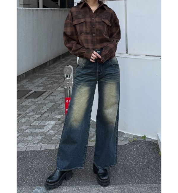 EMODA「クロップフードシャツ」|シャツ・ブラウス|