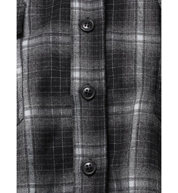 EMODA「クロップフードシャツ」|シャツ・ブラウス|