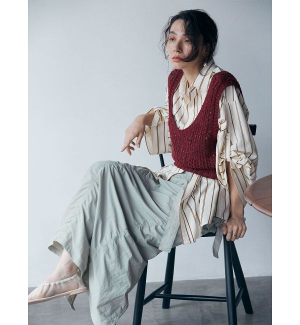 Ungrid「ポケットデザインギャザースカート」|スカート|