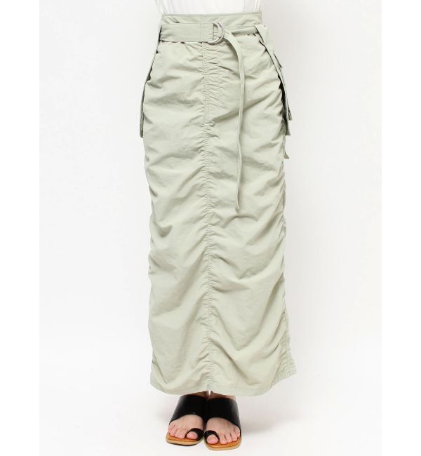 Ungrid「ポケットデザインギャザースカート」|スカート|