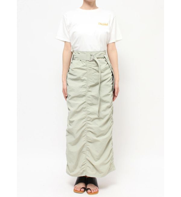 Ungrid「ポケットデザインギャザースカート」|スカート|