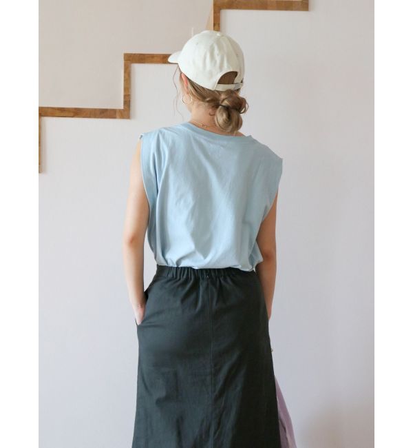 Ungrid「ウォッシュカラータンクトップ」|Tシャツ・カットソー|