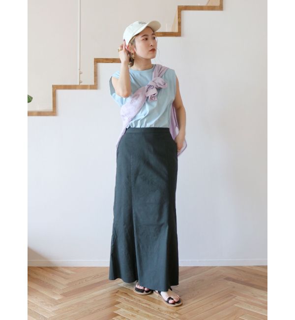 Ungrid「ウォッシュカラータンクトップ」|Tシャツ・カットソー|