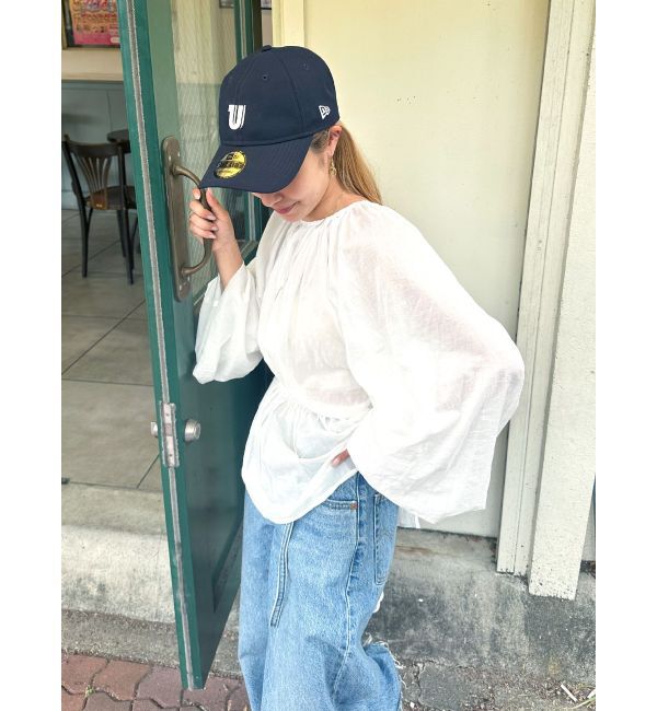 Ungrid「バックオープンボリュームブラウス」|シャツ・ブラウス|