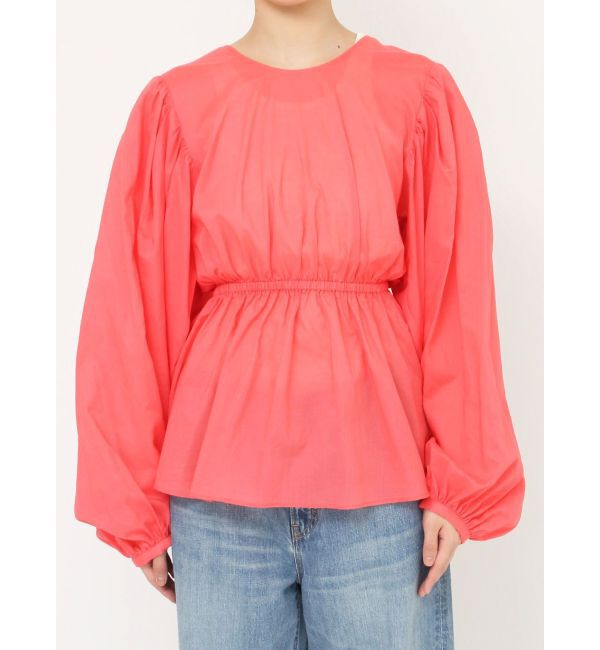 Ungrid「バックオープンボリュームブラウス」|シャツ・ブラウス|