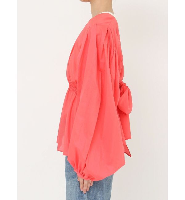 Ungrid「バックオープンボリュームブラウス」|シャツ・ブラウス|