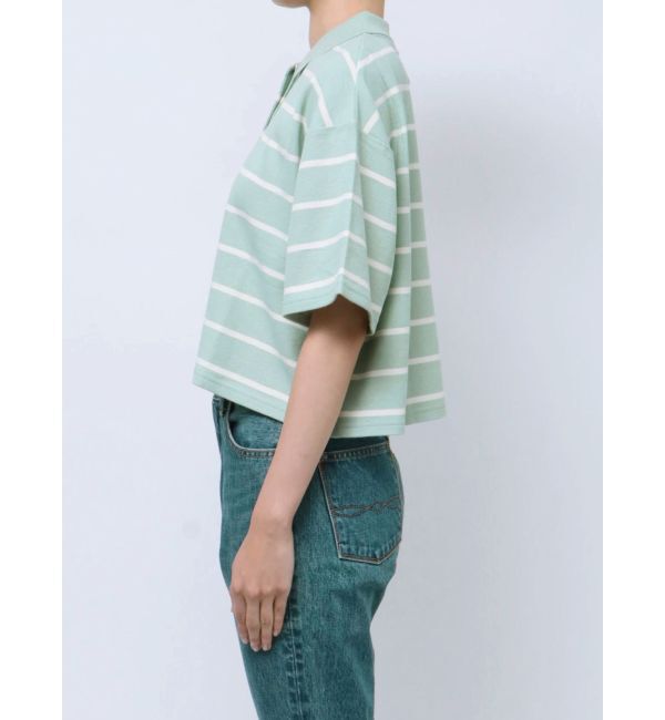 Ungrid「ワイドデザインポロシャツ」|ポロシャツ|