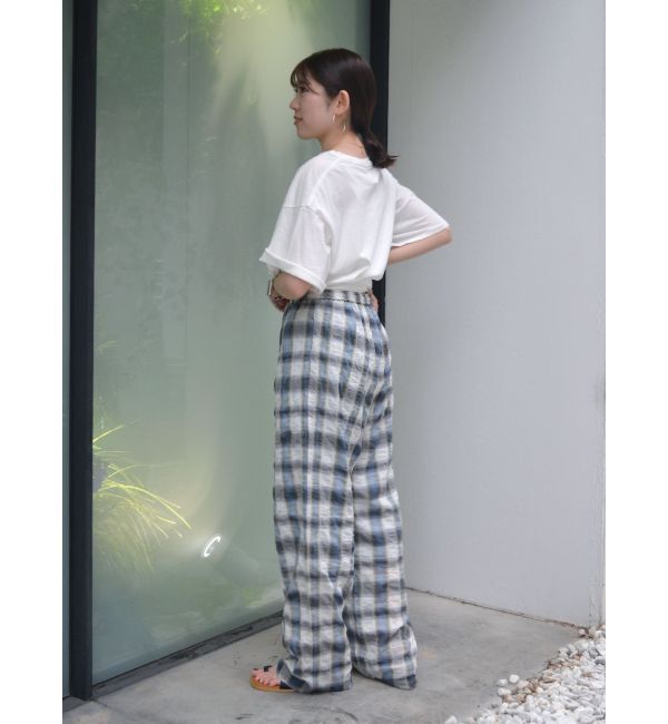 Ungrid「チェックラフパンツ」|その他|