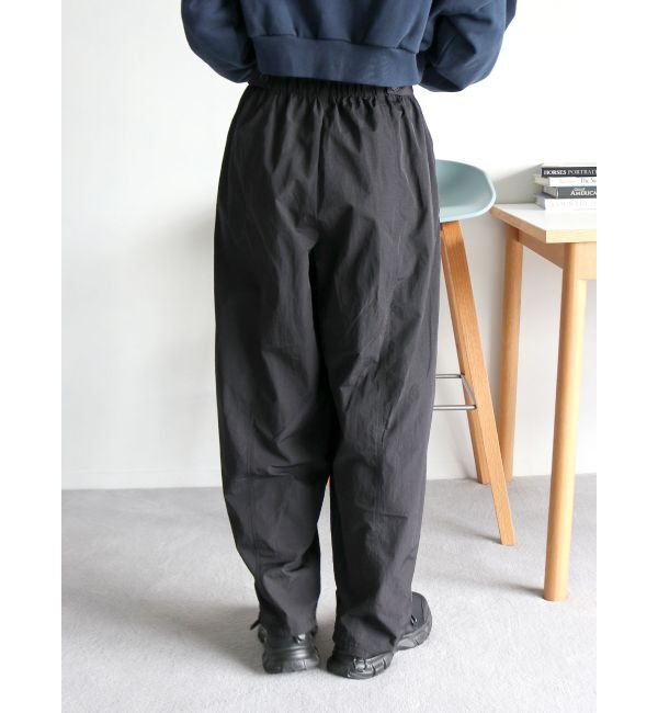 Ungrid「ナイロン混ボリュームラフパンツ」|その他|