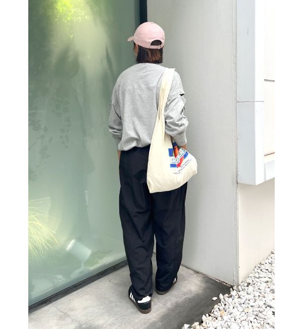 Ungrid「ナイロン混ボリュームラフパンツ」|その他|