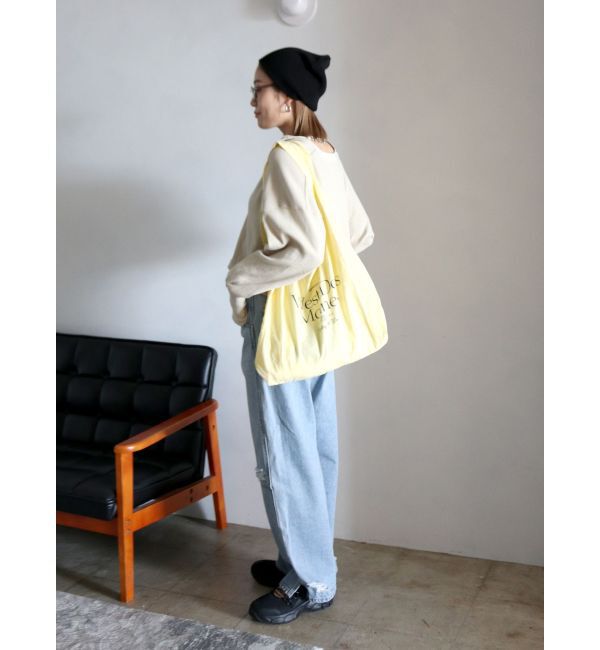 Ungrid「ヘムスリットクラッシュデザインデニム」|デニム|