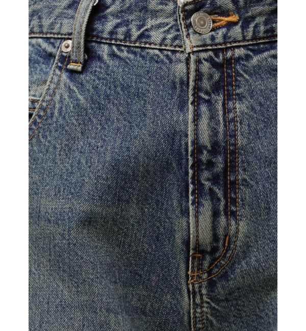 Ungrid「ヘムスリットクラッシュデザインデニム」|デニム|