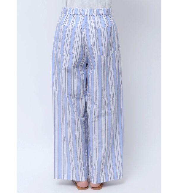 Ungrid「ウエストタックストライプパンツ」|その他|