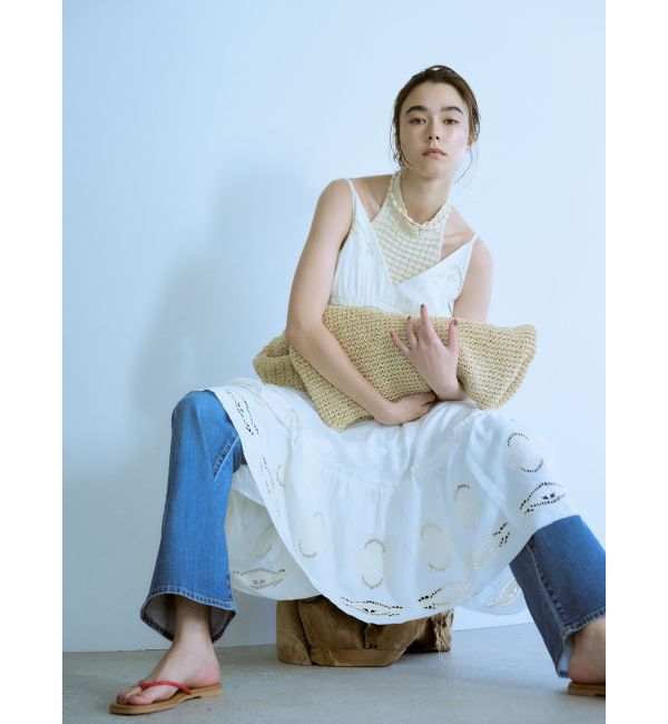 Ungrid「雑材ショルダーバッグ」|ショルダー・メッセンジャー|ベージュ